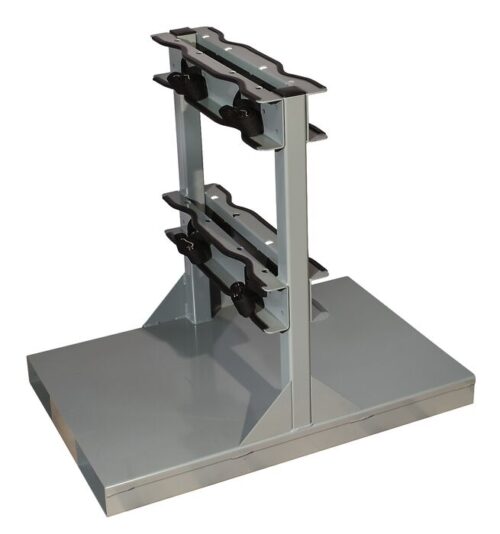 The Justrite Gcyl Fklft Pllt,4Cyl,B2B offers a flat base and angled holders, ideal for organizing gym equipment. Its sturdy design is perfect for B2B facilities seeking reliable solutions to streamline their fitness spaces.