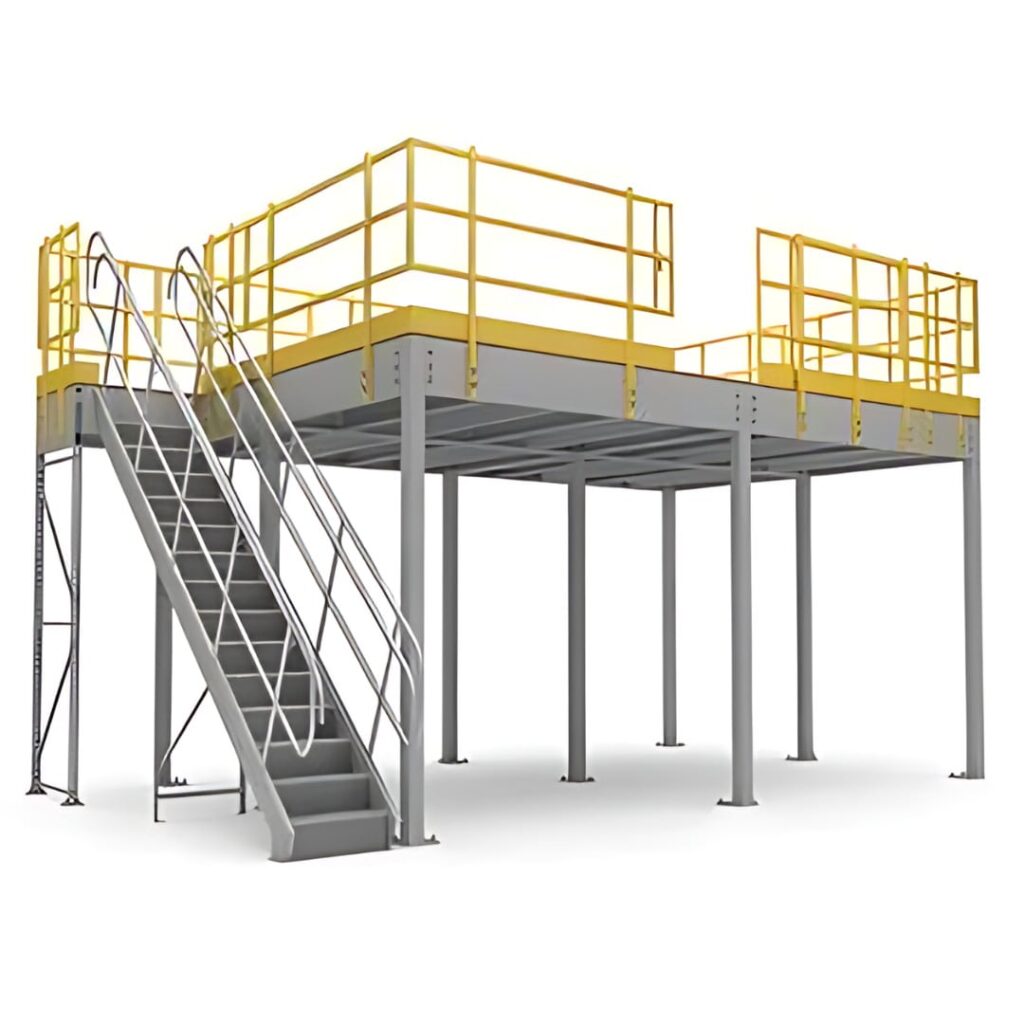 Mezzanines in Moving Companies' Storage Buildings