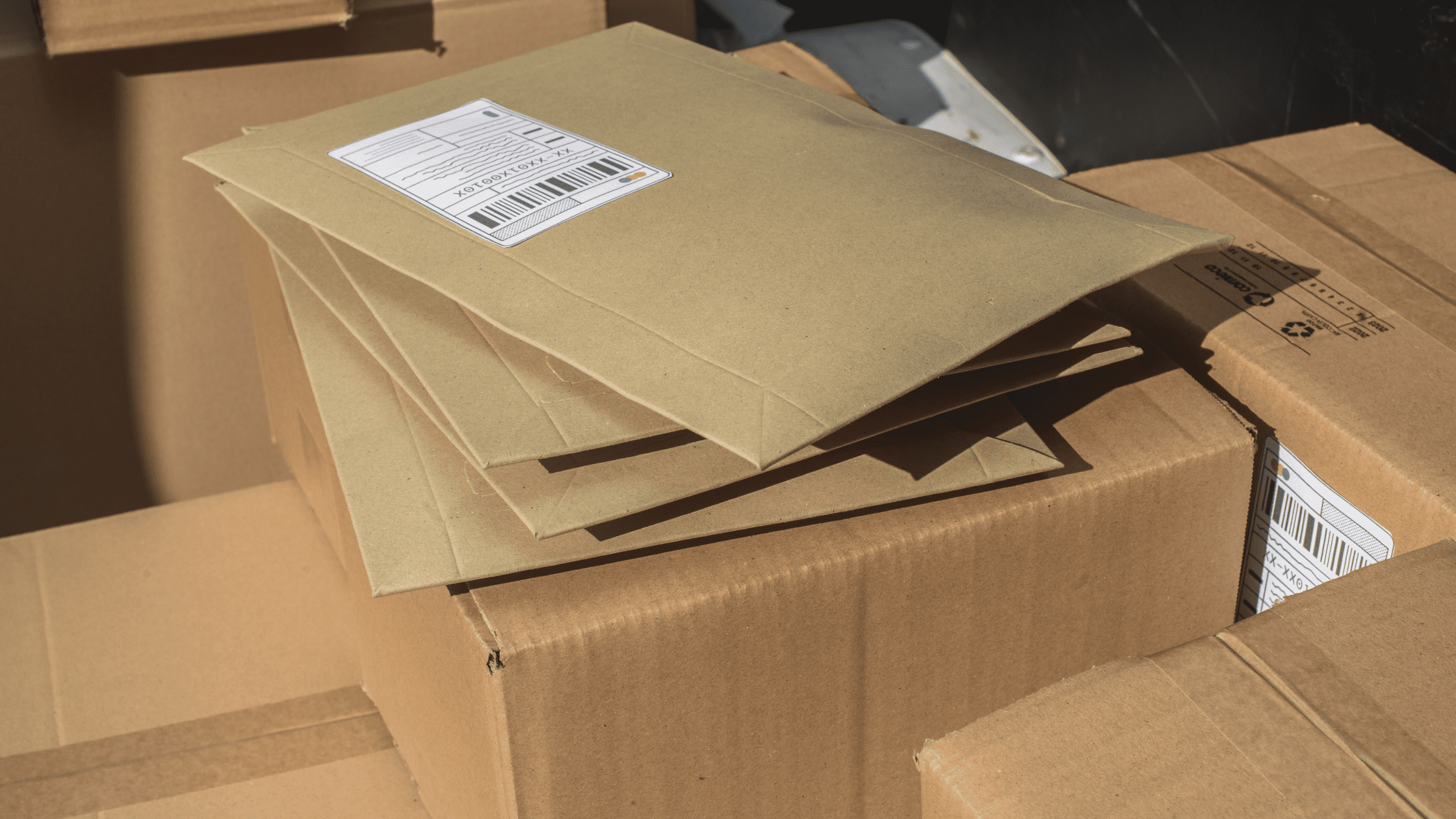 Envelops that are used as shipping supplies