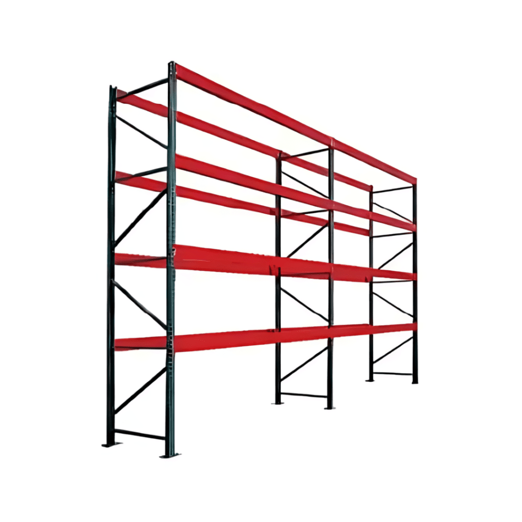 an image of a pallet rack