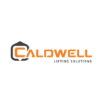 a logo of Caldwell cranes
