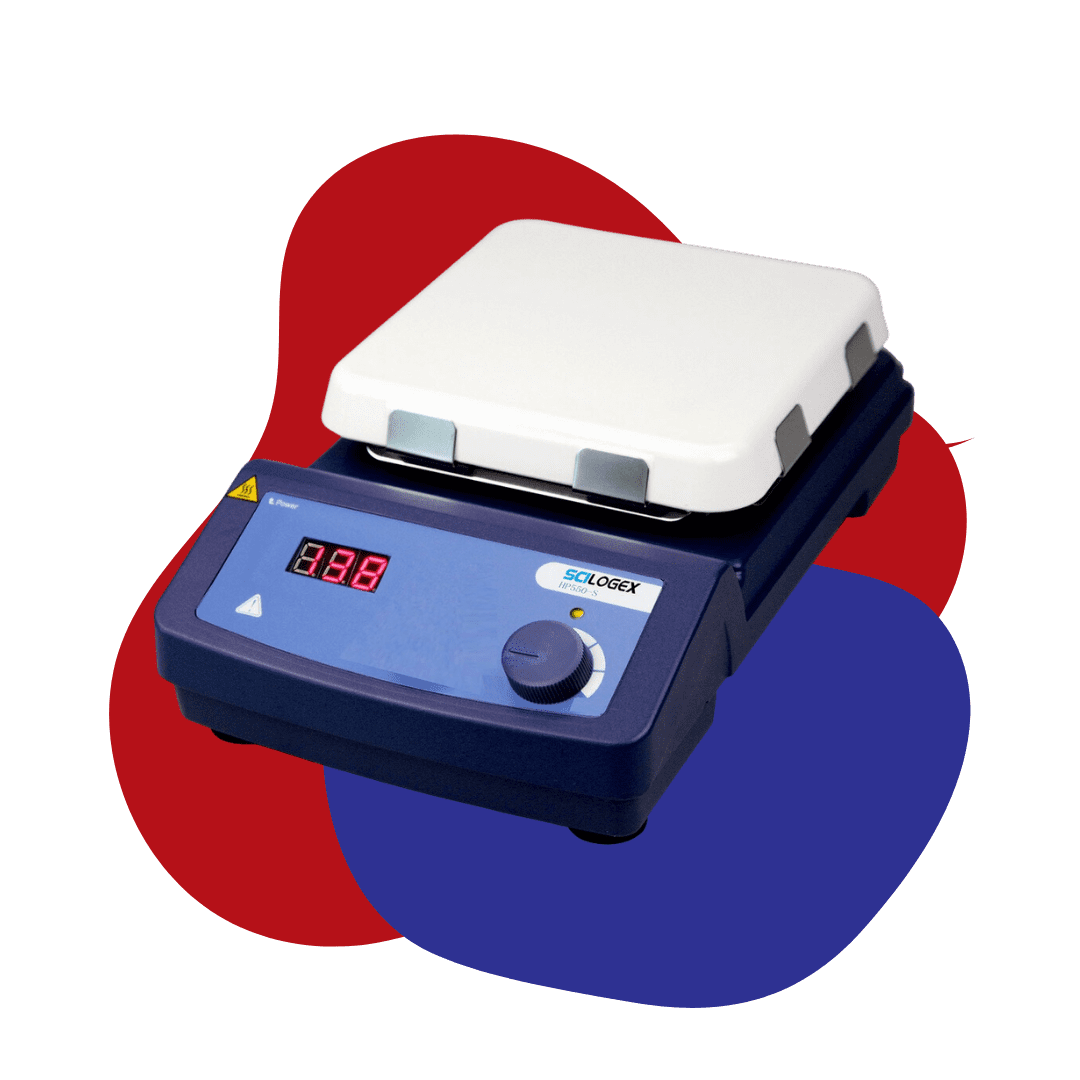 SciLogex SCI550-H LED digital hotplate with 7x7 inch plate