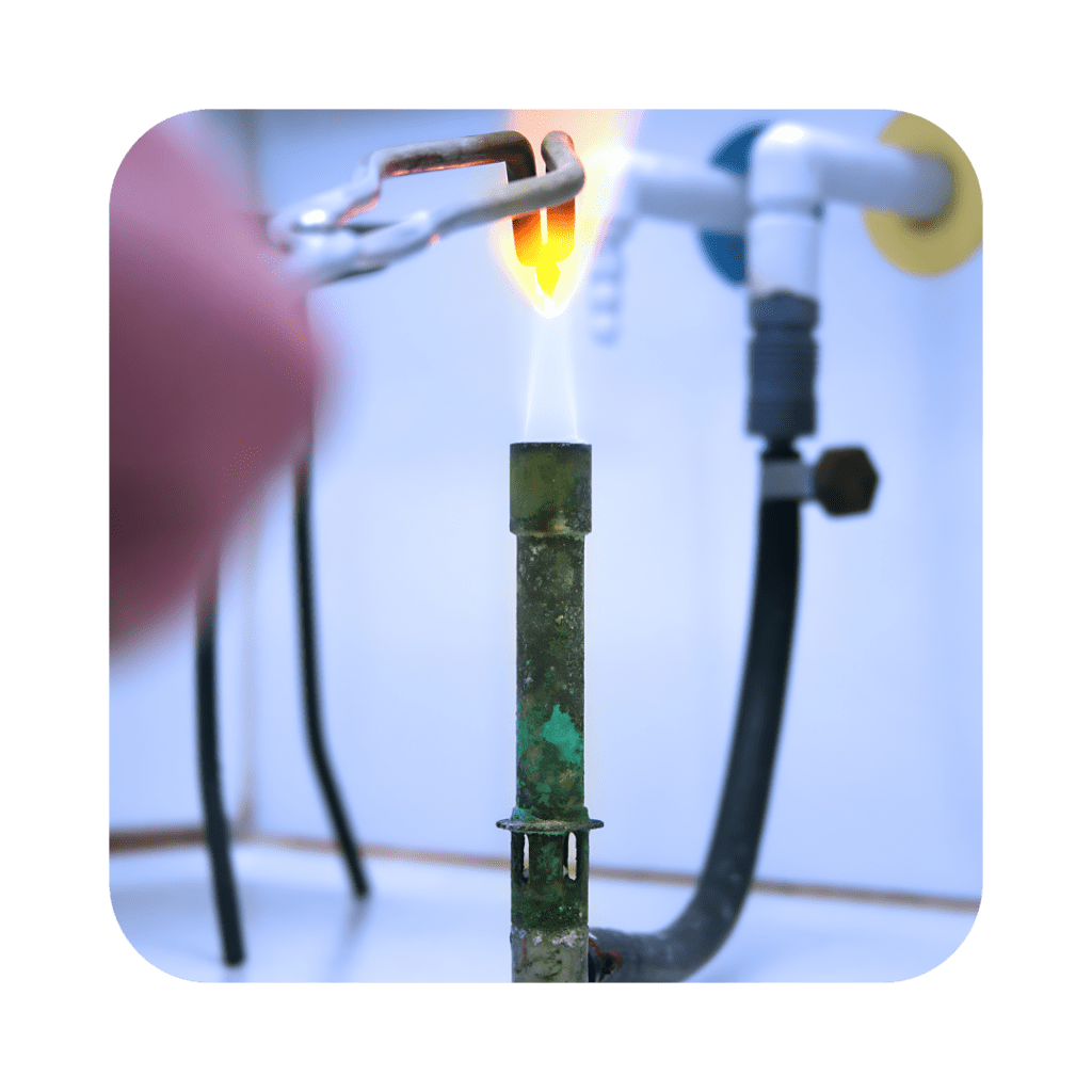 an image of a Bunsen Burners