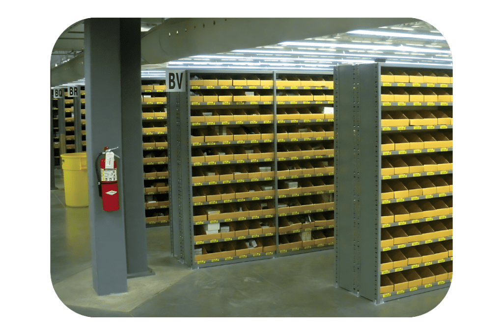 an image for Bin Shelving