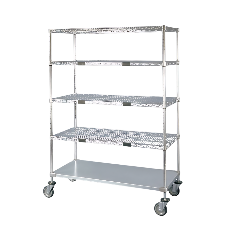 an image for Mobile Wire Shelving