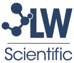 a logo of LW scientific
