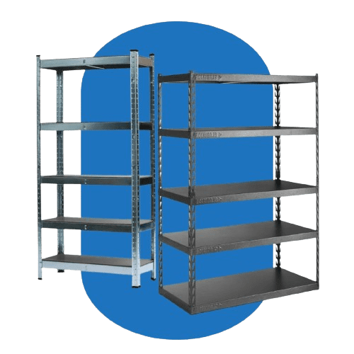 galvanized shelving