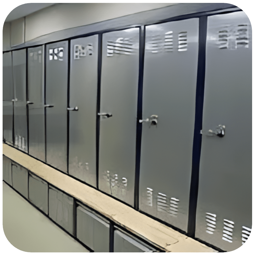 Gun Lockers in Jail