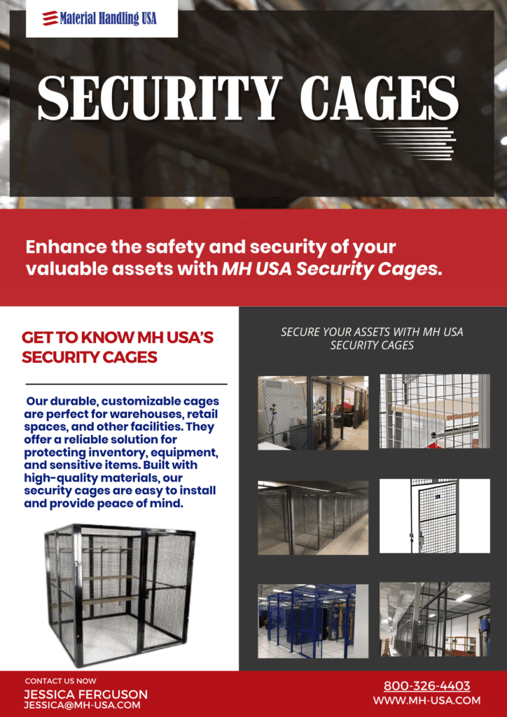 PDF Brochure of Security Cages - MH USA Salt Lake Utah