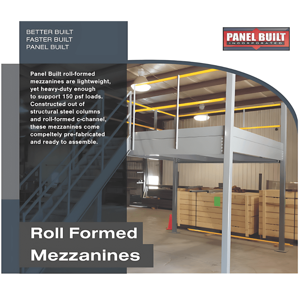 Roll formed Mizzanines