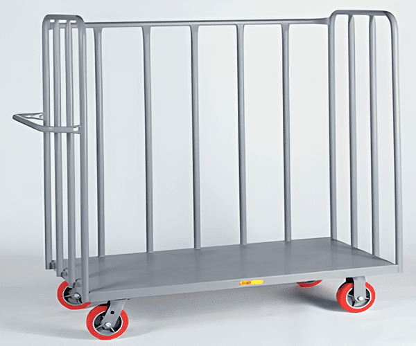open mobile cage truck