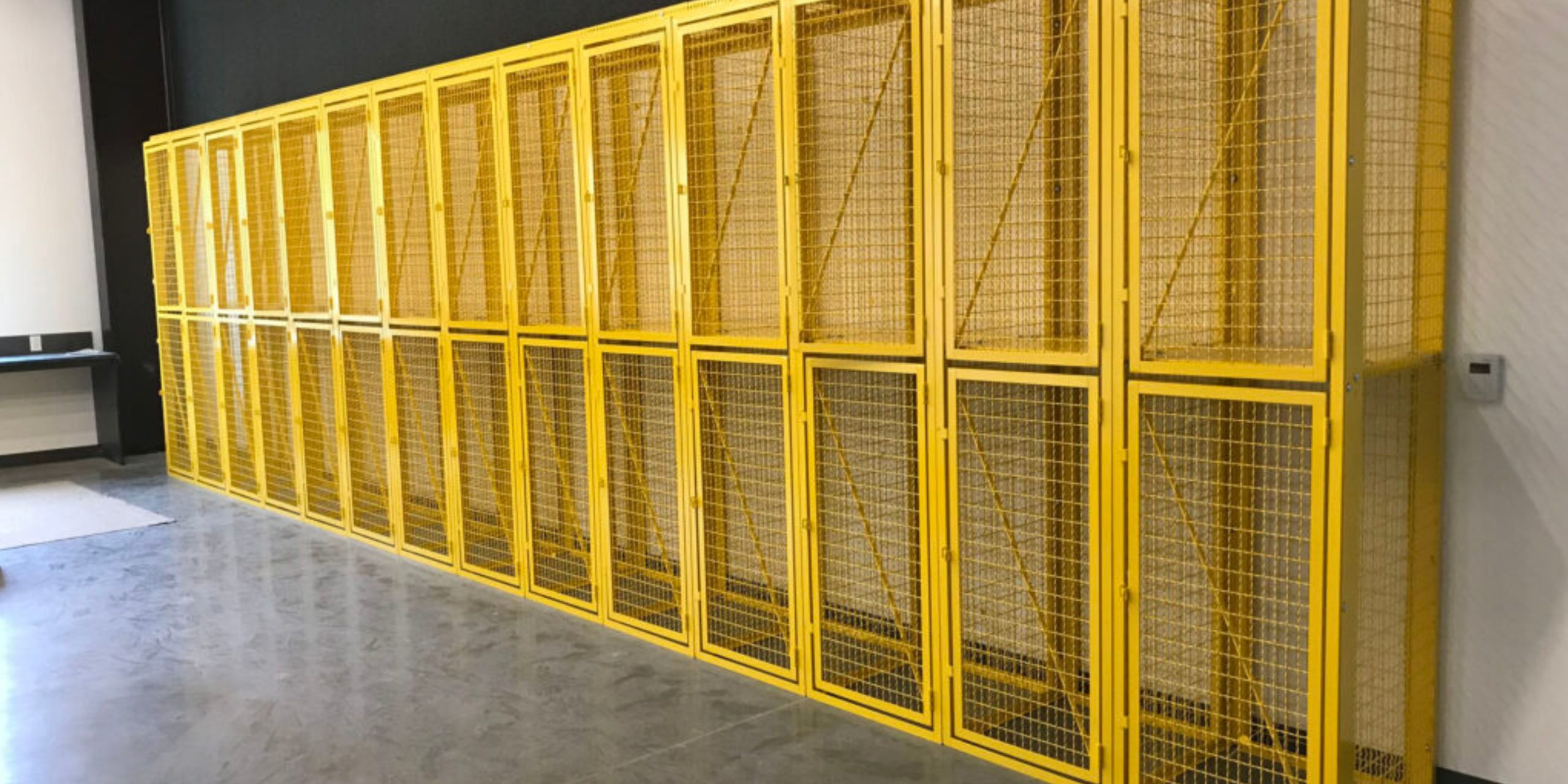 Tenant locker security features