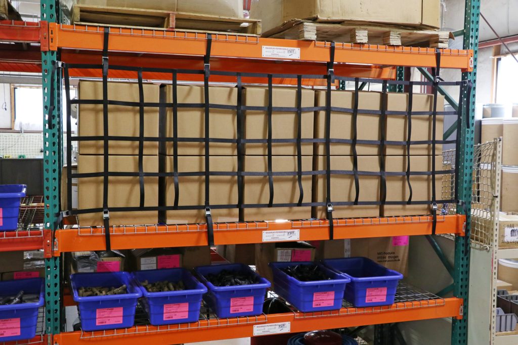 InCord WebNets used as Rack Guard