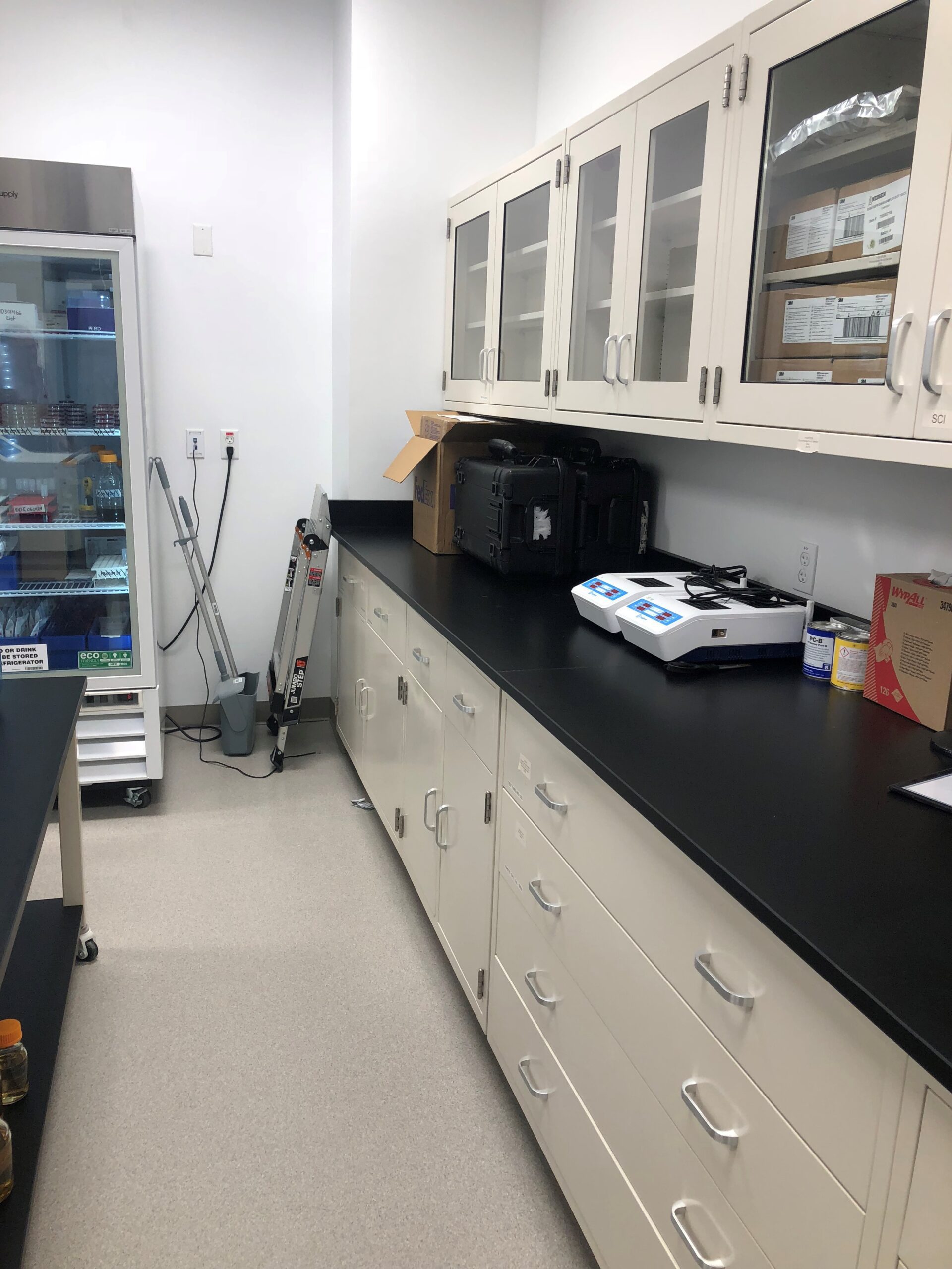 Laboratory Expansion Shelvings and Drawers