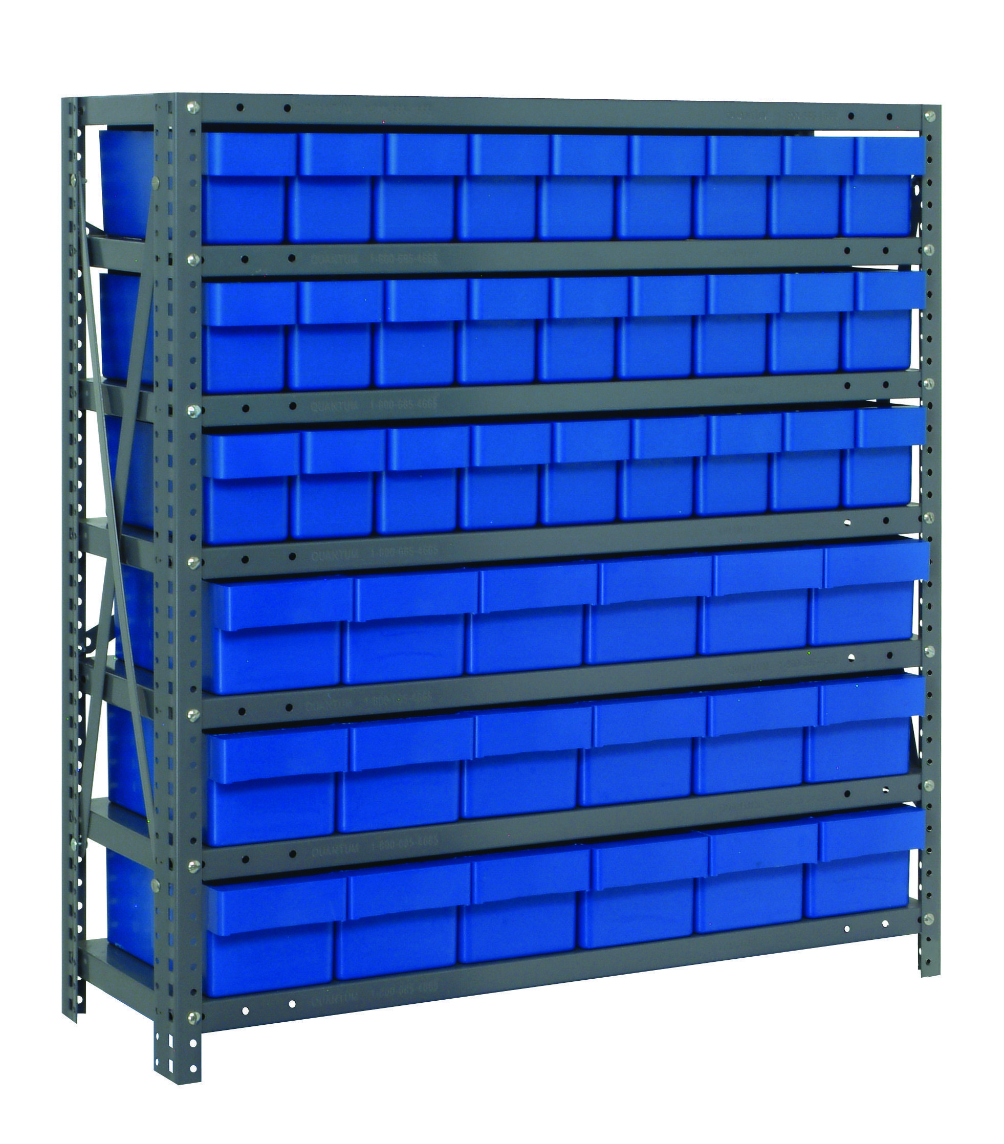 Quantum Shelving Unit, Heavy Duty. Steel