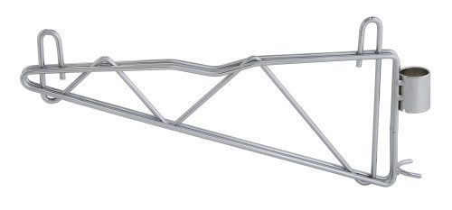 CB14.jpg The Quantum Cantilever Single Shelf Post Wall Mount includes two 12 single post cantilever arms, four post mount brackets, a chrome-plated finish, and an NSF-certified cylindrical holder with hooks for mounting or bracing.