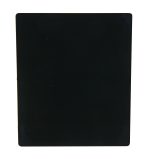 The Quantum Divider, made in the USA and compatible with QED501 and QED604 models, is available in a pack of 4. It features a sleek black rectangle design with slightly rounded corners, appearing flat and uniform without noticeable textures.