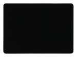 The Quantum Divider, compatible with Qed601, Qed602, and Qed603, is a sleek black rectangle with rounded corners resembling an unmarked card. Made in the USA, this pack of 4 offers simple elegance without visible text or patterns.