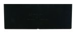 The rectangular black Quantum Divider lid, for use with QED801, prominently displays MADE IN USA and product details. The pack of 4 lids is set against a crisp white background.