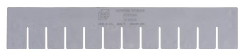 DL92035.jpg The Quantum Long Divider, ideal for use with DG92035, has evenly notched edges and features etched text and a top logo. Made in the USA, this gray tool is available in a pack of 6.