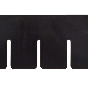 The Quantum Long Divider is a black conductive strip with comb-like vertical slits, designed for use with DG93030CO and available in a convenient pack of 6. Made in USA.