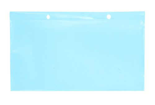 A clear Quantum Label Holder, made of conductive material and measuring 8W x 2H, is compatible with DG91025, DG91035, DG92035, and DG93030. It is photographed empty on a plain white background.