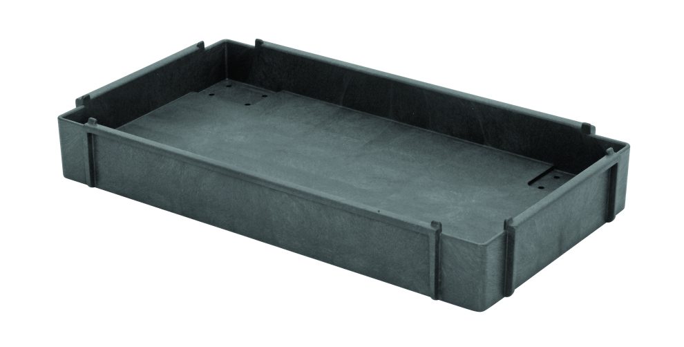 Additional polymer cart shelf for a 34 inch cart