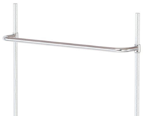 PH36.jpg The product, Quantum Push Handle with a 36W chrome-plated finish, is ideal for hanging garments between two vertical rods in closets or storage systems.