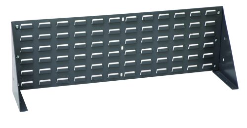 QBR-2721_GY.jpg The Quantum Bench Rack is a gray enamel 18L x 8W x 19H bracket made of durable 16 gauge steel with a louvered design and evenly spaced slots ideal for equipment mounting or support.
