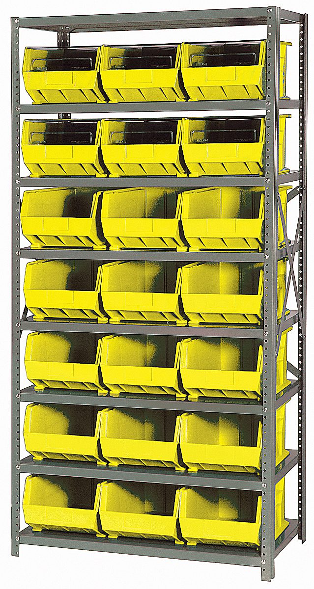 Quantum Shelving Unit, Heavy Duty. Steel