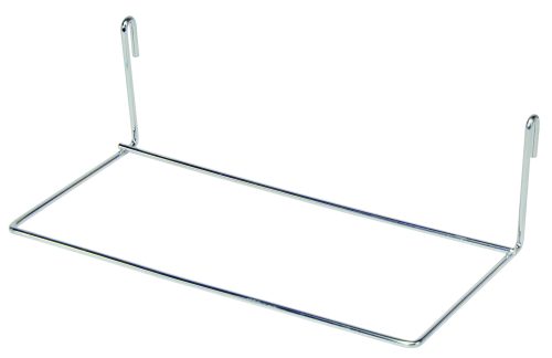 SG-HFF.jpg The Quantum Store Grid Hanging File Folder, 12-1/4W x 6D, features a chrome-plated finish with two top curved hooks. Its sleek minimalist design is ideal for organizing closets or cabinets.