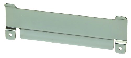 The Quantum Store Grid Single Bin Holder, with a 3 width and crafted from stainless steel, features two screw holes on each side to fill unused computer expansion slots for a sleek, simple appearance.