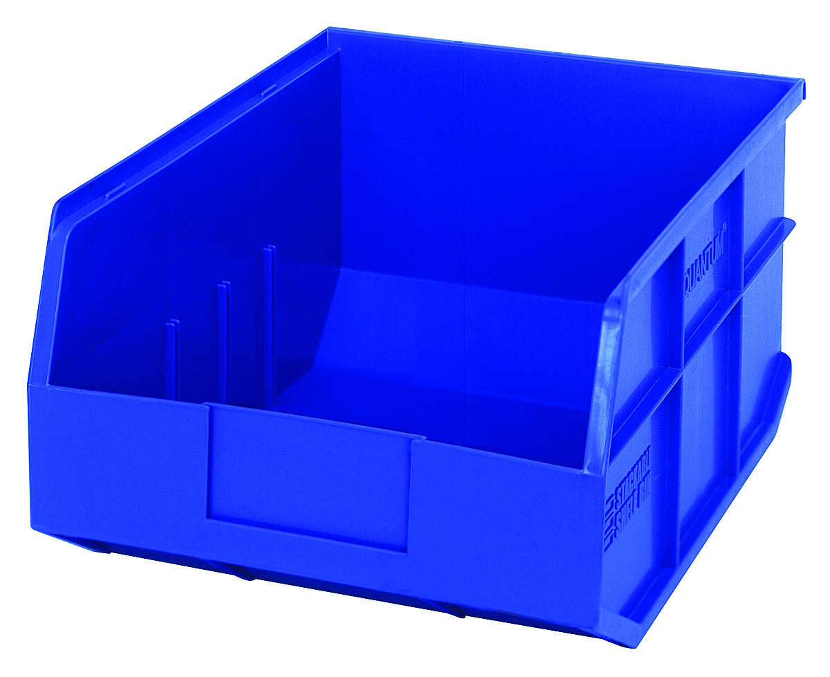 Quantum Shelf Bin, Autoclavable Up To 250°F Blue