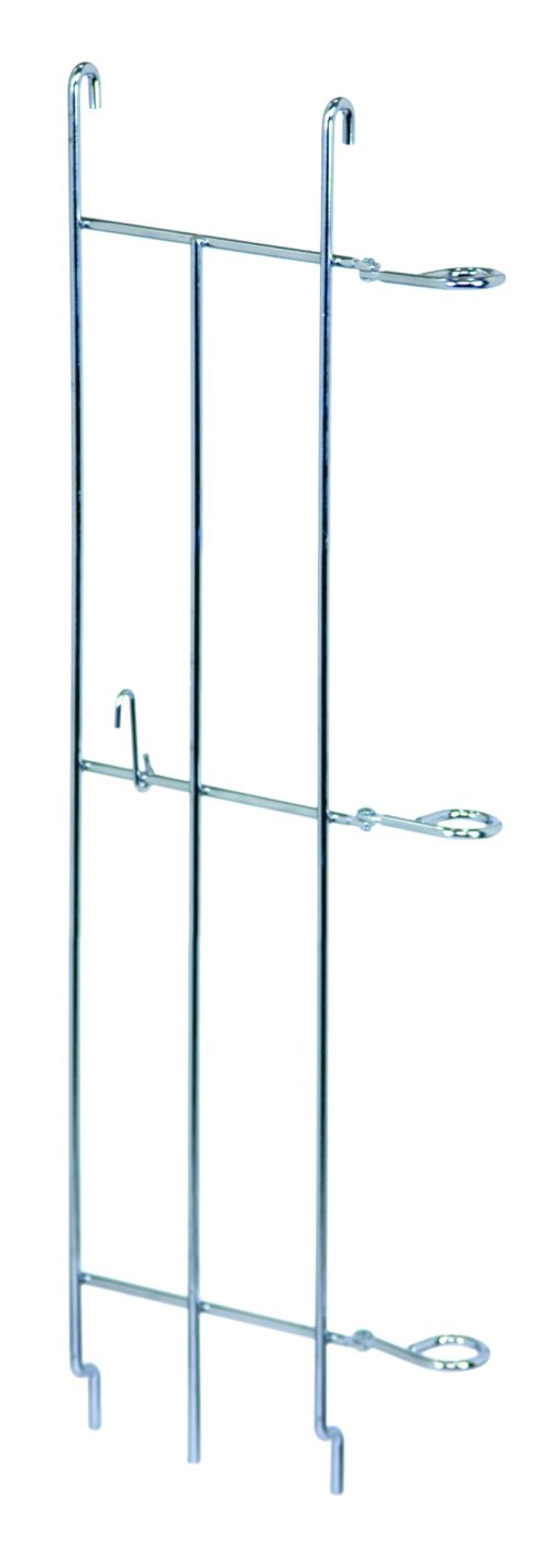 TS24C.jpg The Quantum Tray Slide, with a 24D chrome finish and NSF certification, offers versatile storage. Its sleek frame allows you to hang items efficiently, making organization easy.