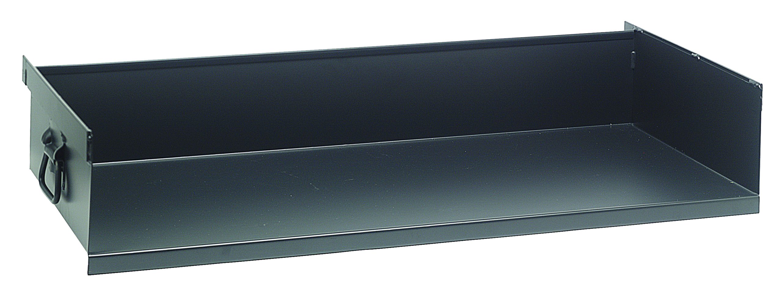 Quantum Removable Tray Truck Tray, Open Front Black Steel