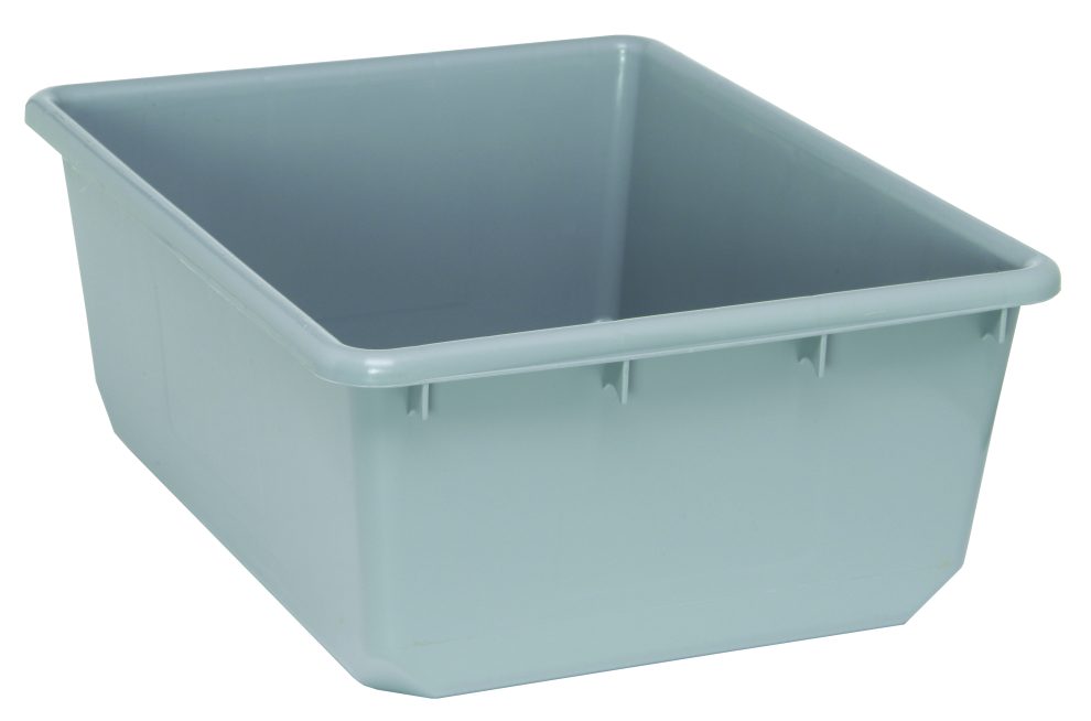 Grey Quantum QuanTub nesting tote with built-in handle grips
