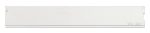 The Quantum Clear Window is a slim, rectangular white metal strip with a smooth, reflective surface and features small engraved text in the lower right corner. Its designed for use with the IDR203 pack of 25.