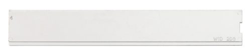 The Quantum Clear Window is a slim, rectangular white metal strip with a smooth, reflective surface and features small engraved text in the lower right corner. Its designed for use with the IDR203 pack of 25.