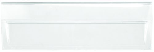 The Quantum Clear Window, made in the USA for use with QMS543, is a smooth-surfaced, clear rectangular plastic cover featuring gentle edge rounding, slight reflections, and a central horizontal indentation.