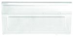 A transparent, rectangular Quantum Clear Window for Qus950 and Qus970, features a slightly raised border with smooth surface, small indents on the top edge, and a subtle Made in USA label at bottom right. Pack of 6.