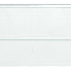 The Quantum Clear Window shelf, designed for QUS955 and QUS975 setups, is crafted from transparent glass with smooth surfaces and clean edges, resembling a clear window on a plain white background. Sold in a pack of 1 and made in the USA, it elegantly showcases your style without distraction.