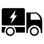 a black track with flash symbol representing Shipping Methods and Conditions