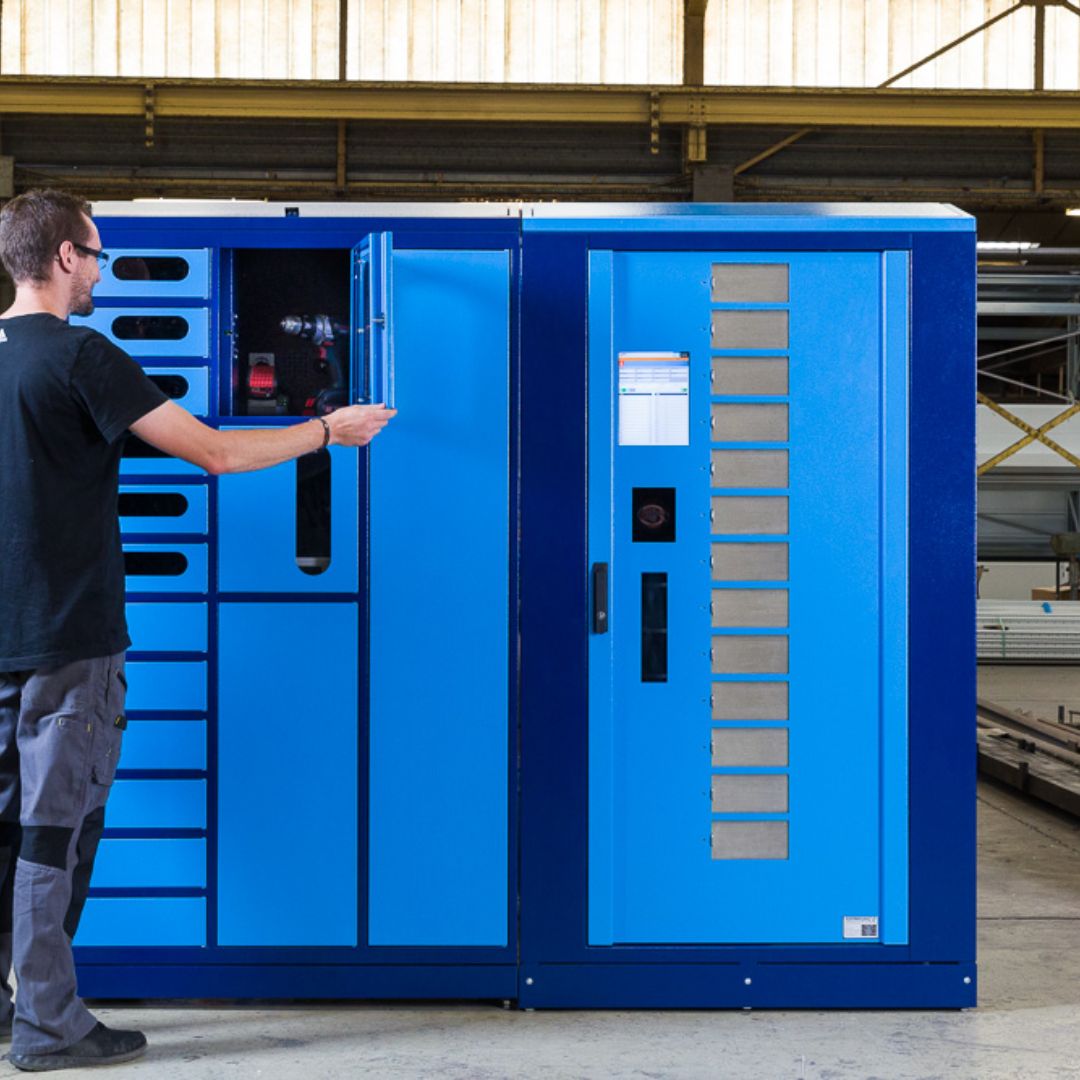SupplyPoint equipment being used in an industrial workplace