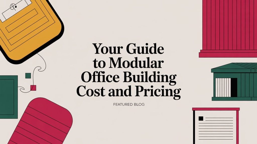 Modular building pricing breakdown diagram