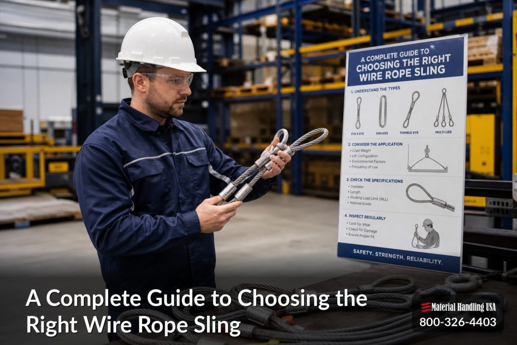 A Complete Guide to Choosing the Right Wire Rope Sling - wire rope sling