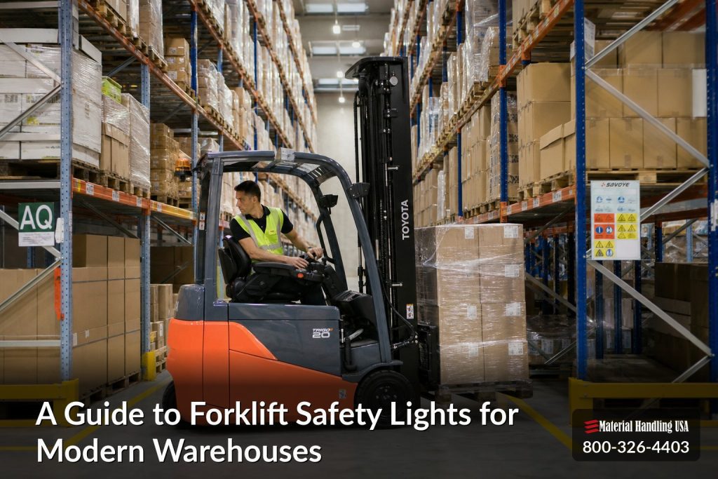 A Guide to Forklift Safety Lights for Modern Warehouses - forklift safety lights