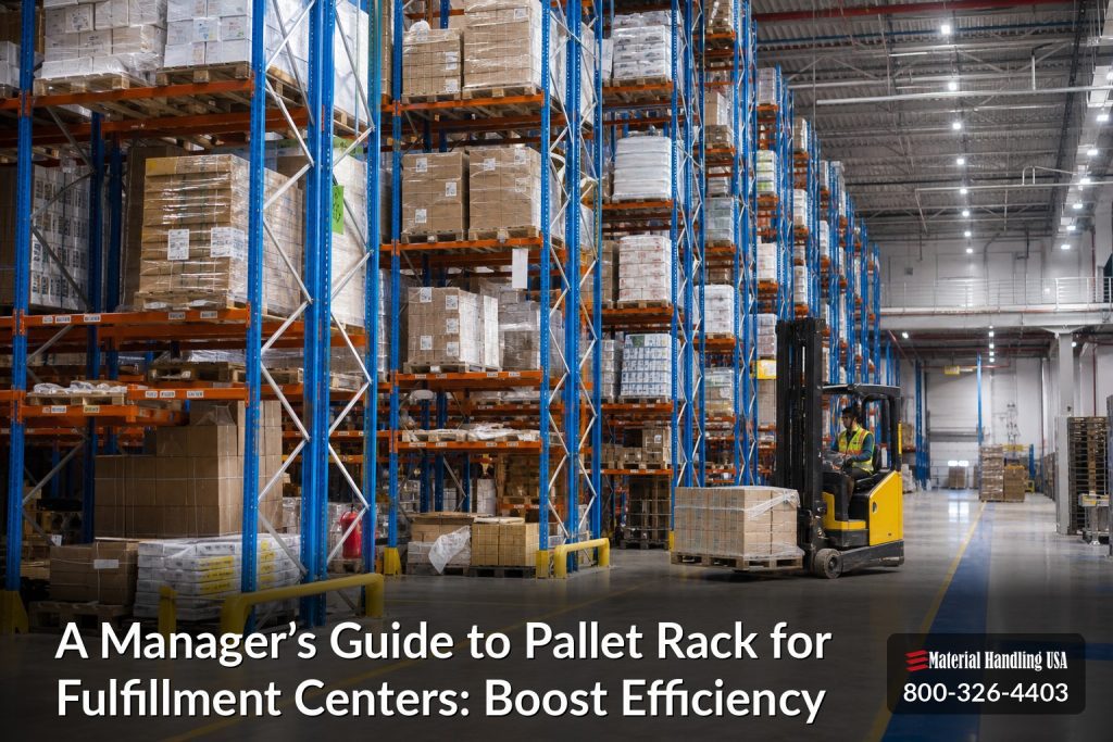 A Manager’s Guide to Pallet Rack for Fulfillment Centers: Boost Efficiency - pallet rack or fullfillment centers