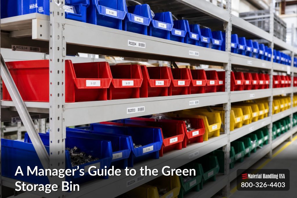 A Manager’s Guide to the Green Storage Bin - green storage bin