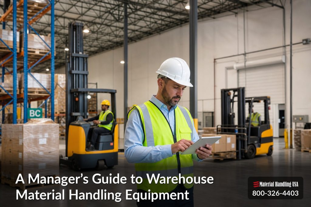 A Manager’s Guide to Warehouse Material Handling Equipment - warehouse material handling equipment