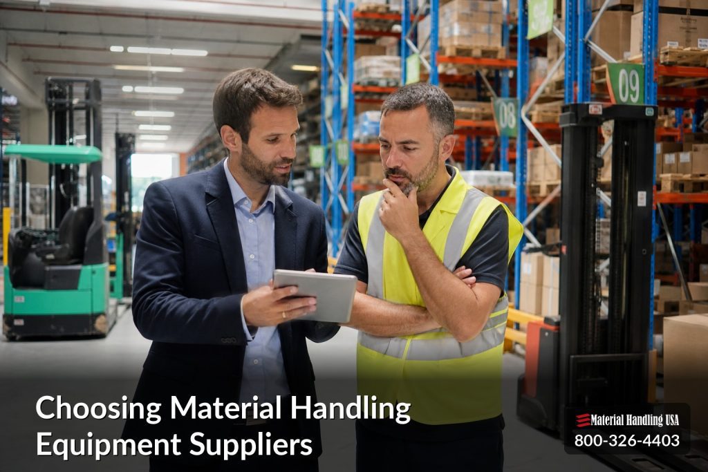 Choosing Material Handling Equipment Suppliers - choosing material handling equipment suppliers